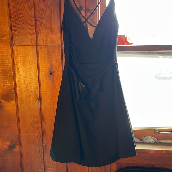 Black dress worn for homecoming - Picture 2 of 2